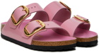 Birkenstock Pink Arizona Big Buckle Sandals