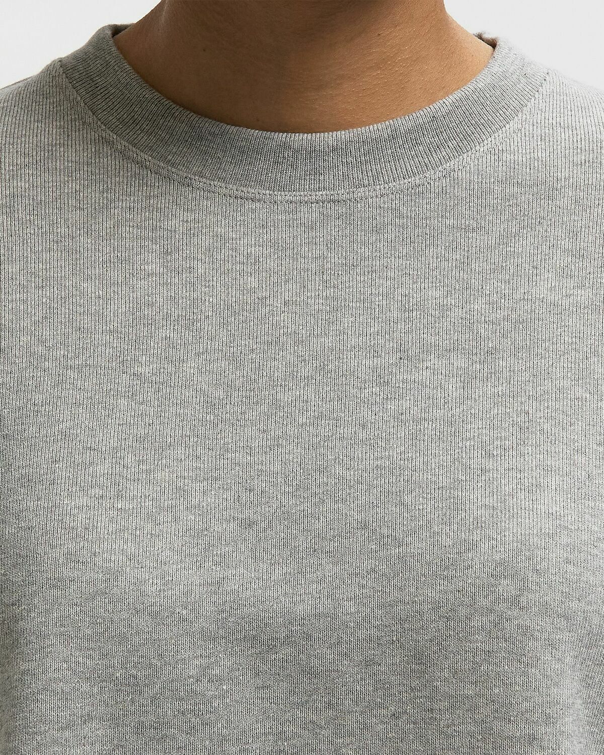 CLOSED TURN-UP LONGSLEEVE Grey Mens Sweatshirt