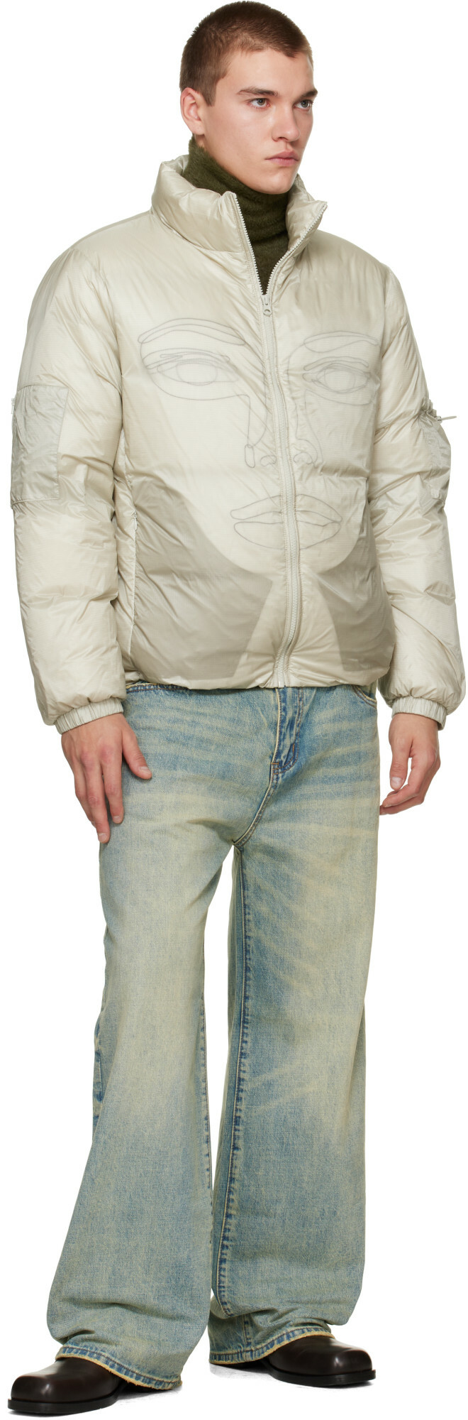 KidSuper Blue 'Dove' Jeans