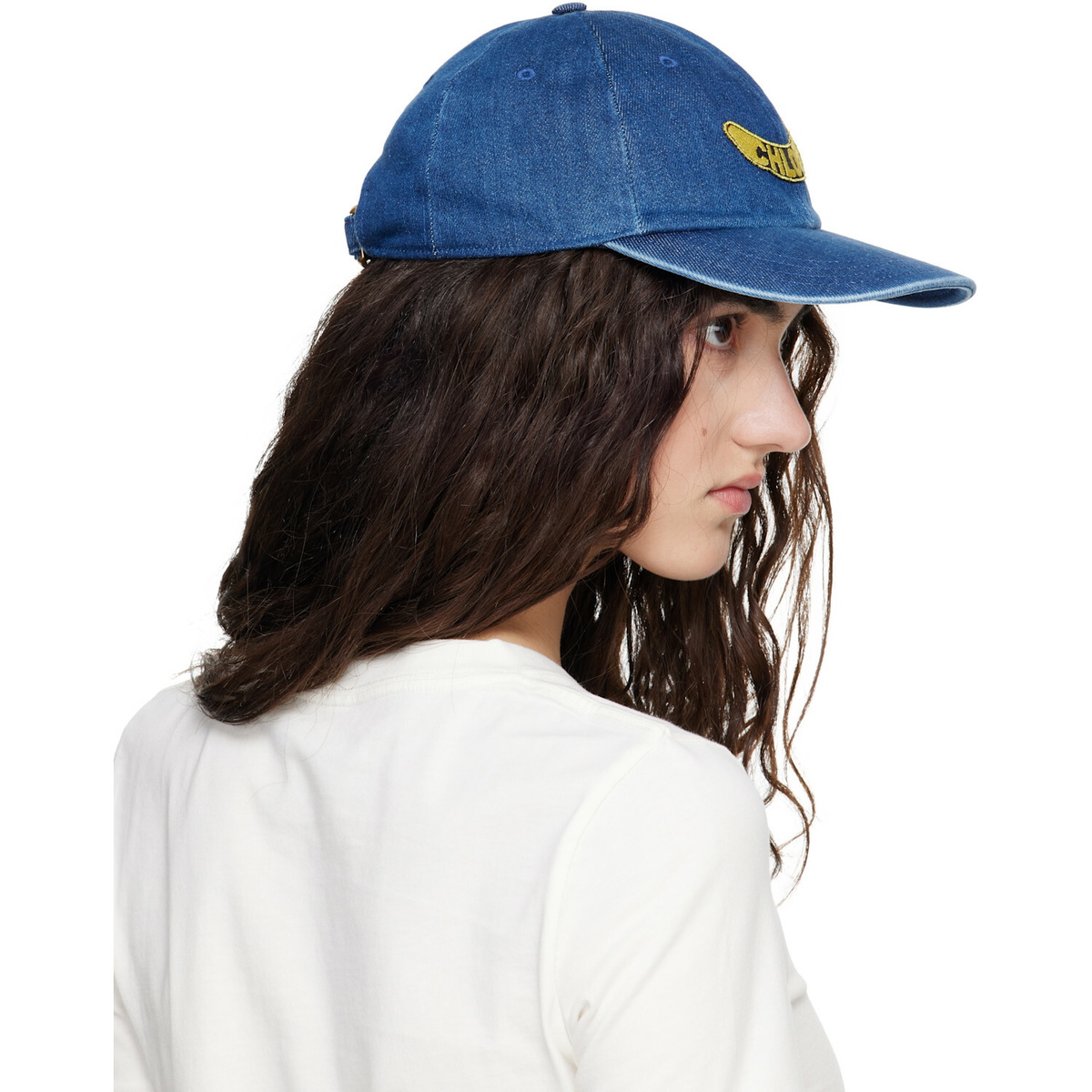 Chloé Blue 'The Chloé Chill' Denim Cap