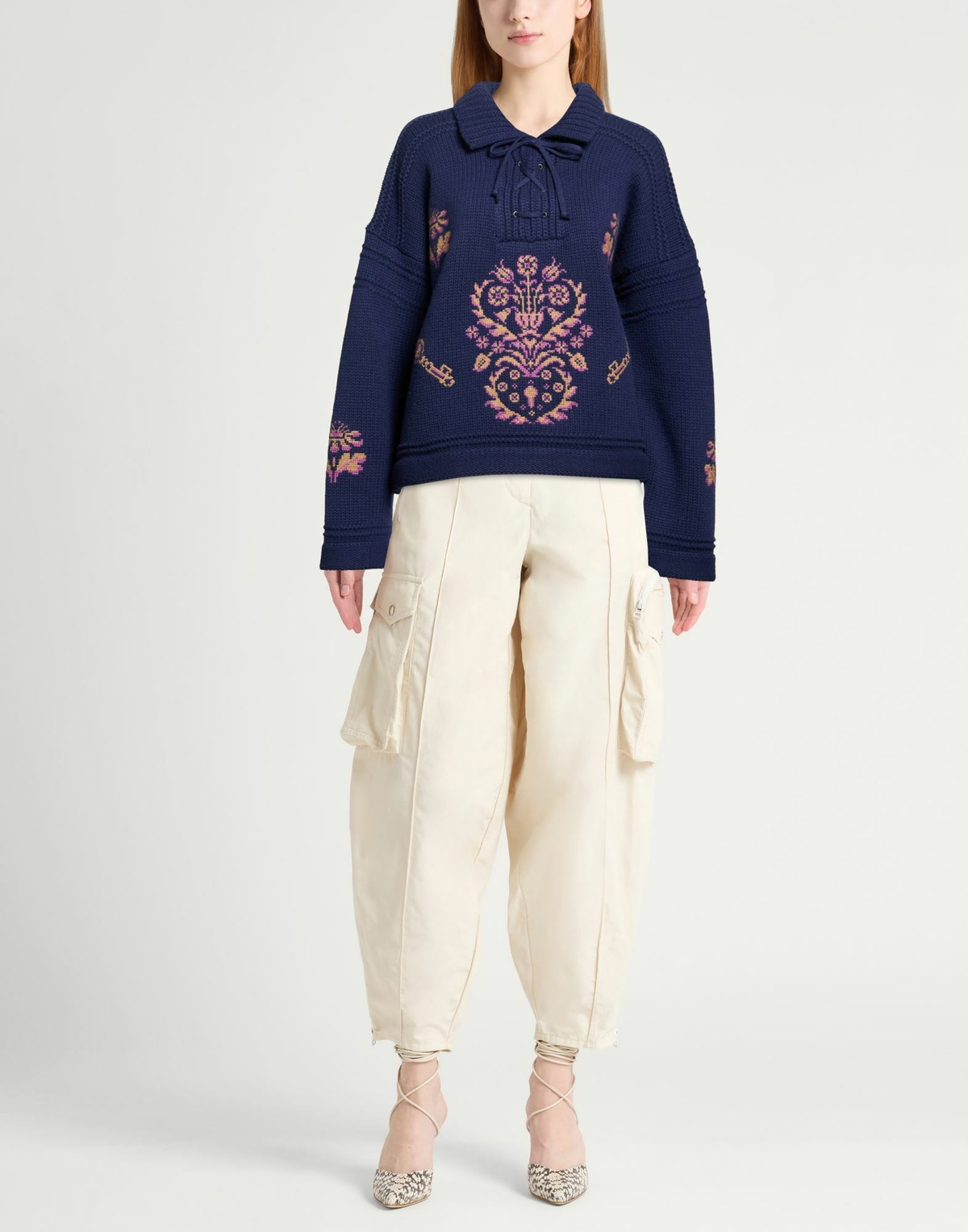 Etro Womens Sweater in Navy
