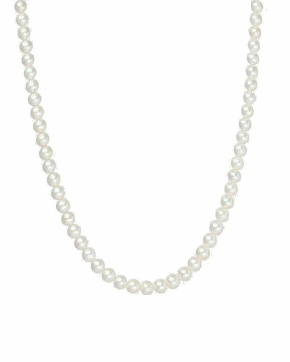 Photo: Hatton Labs Classic Pearl Chain Silver - Mens - Jewellery