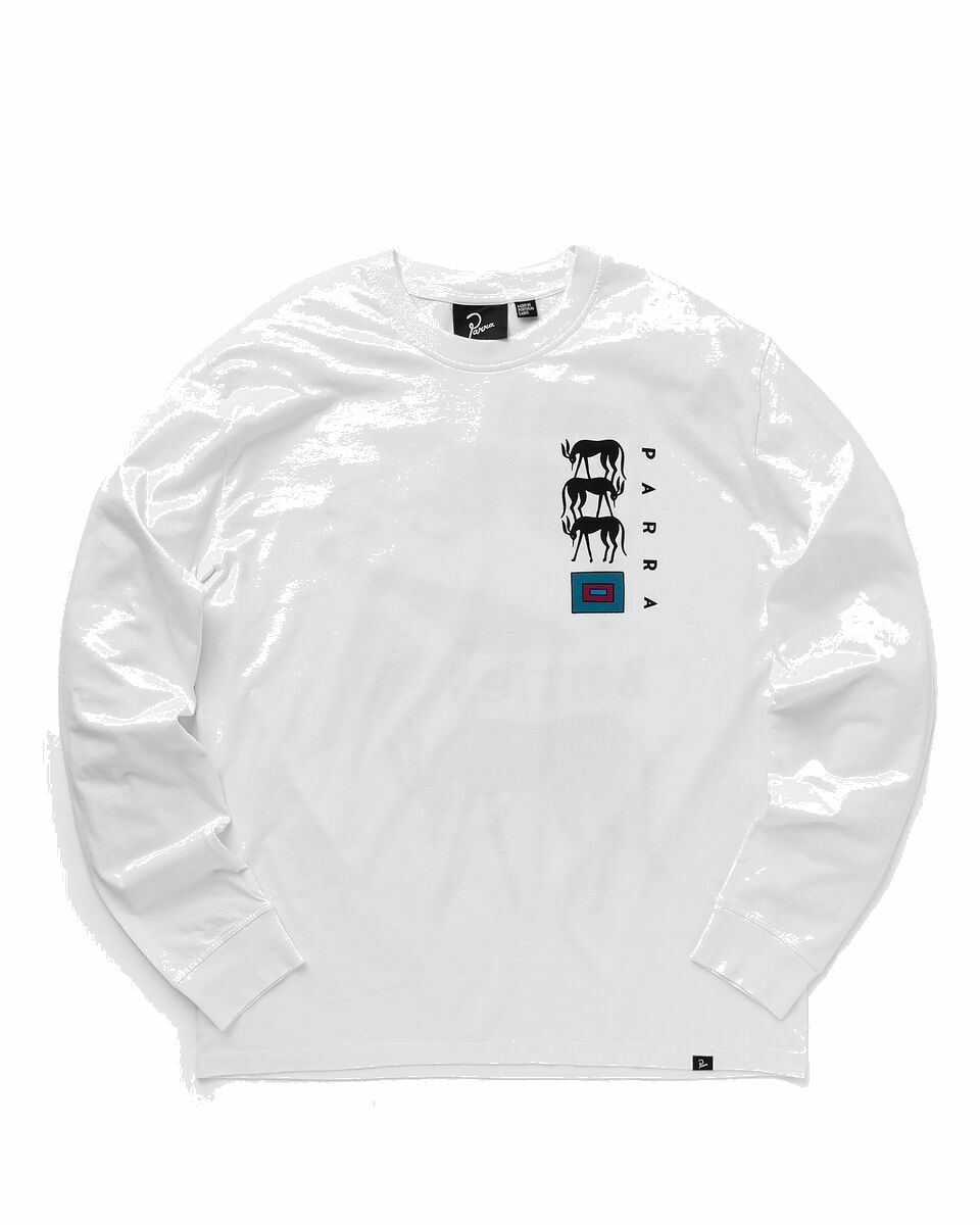 Photo: By Parra The Berry Farm Long Sleeve T Shirt White - Mens - Longsleeves