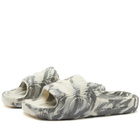 Adidas Adilette 22 in White/Grey/Core Black