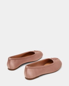 Steve Madden Calico Flats in Blush Satin