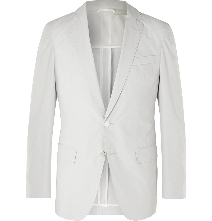 Photo: Hugo Boss - Hartley Cotton Suit Jacket - Gray