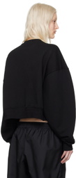 WARDROBE.NYC Black Hailey Bieber Edition HB Track Sweatshirt