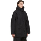 Engineered Garments Black Twill Madison Coat