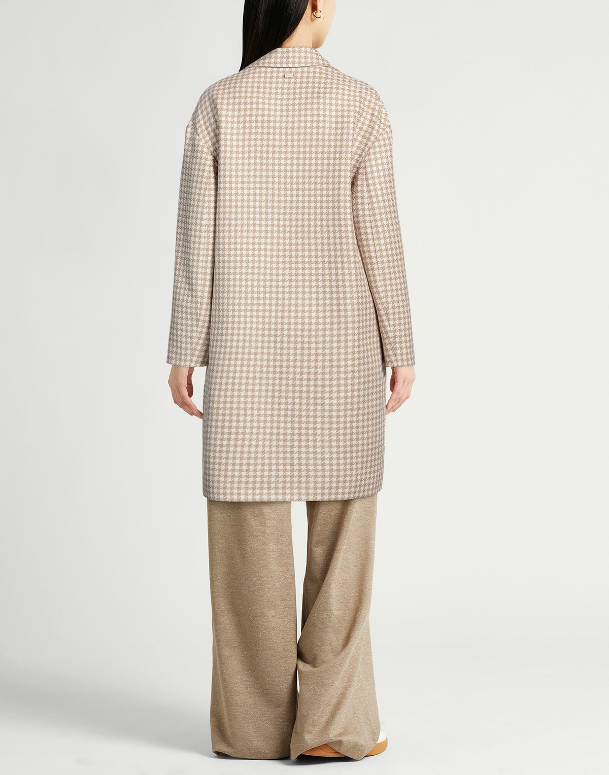 Agnona Womens Coat in Beige