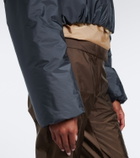 Miu Miu Cropped shearling-lined blouson jacket