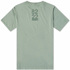 Stone Island 40th Anniversary Garment Dyed T-Shirt in Sage