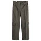 Dries Van Noten Men's Paxford Garment Dyed Cargo Pants in Grey
