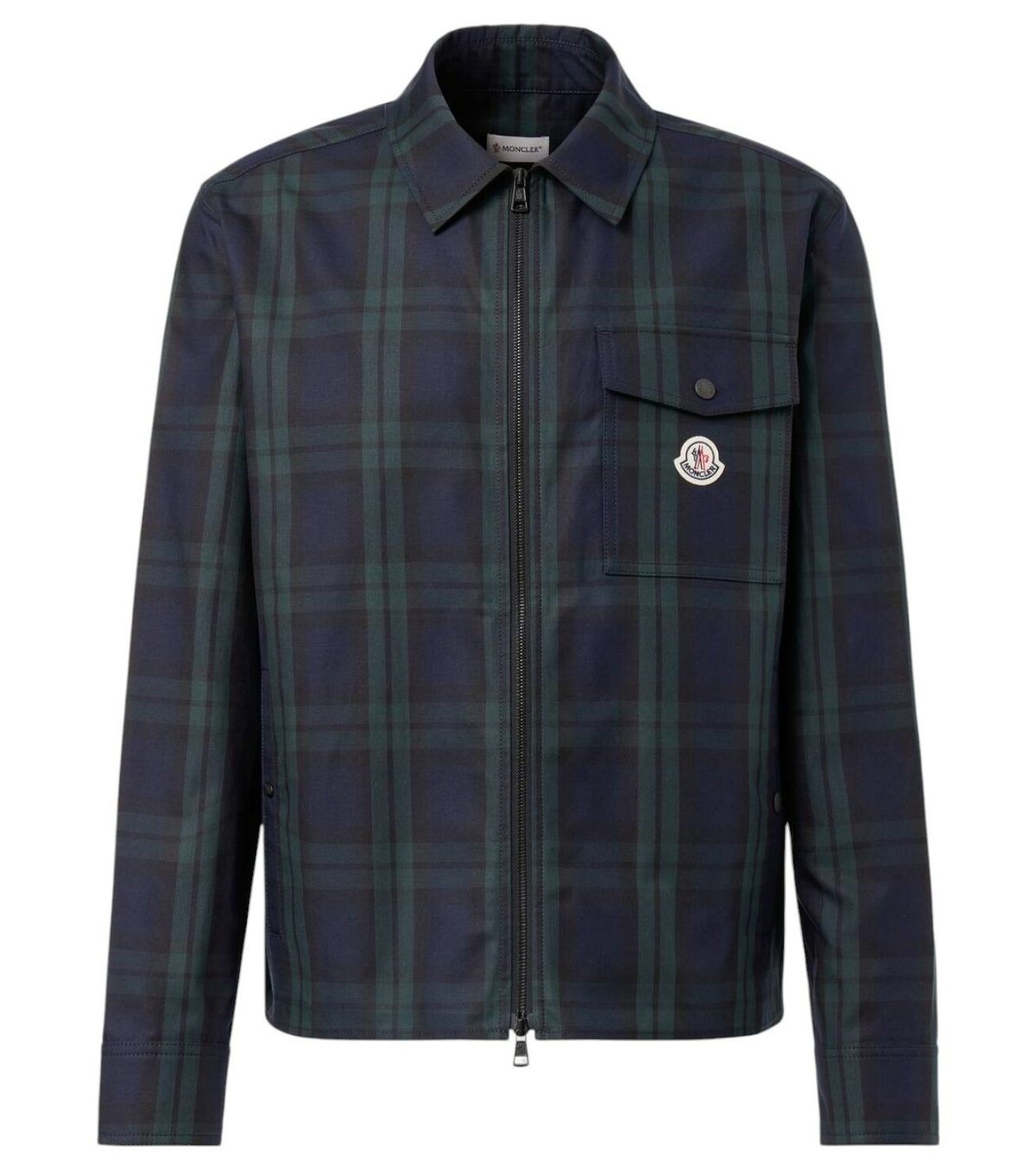 Moncler Navy Camicia Jacket Moncler