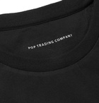 Pop Trading Company - Printed Cotton-Jersey T-Shirt - Black