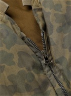 VISVIM - Harrier Oversized Camouflage-Print Nylon and Cotton-Blend Down Jacket - Green - 1