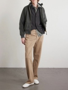 Baracuta - G9 Padded Cotton-Canvas Harrington Jacket - Green