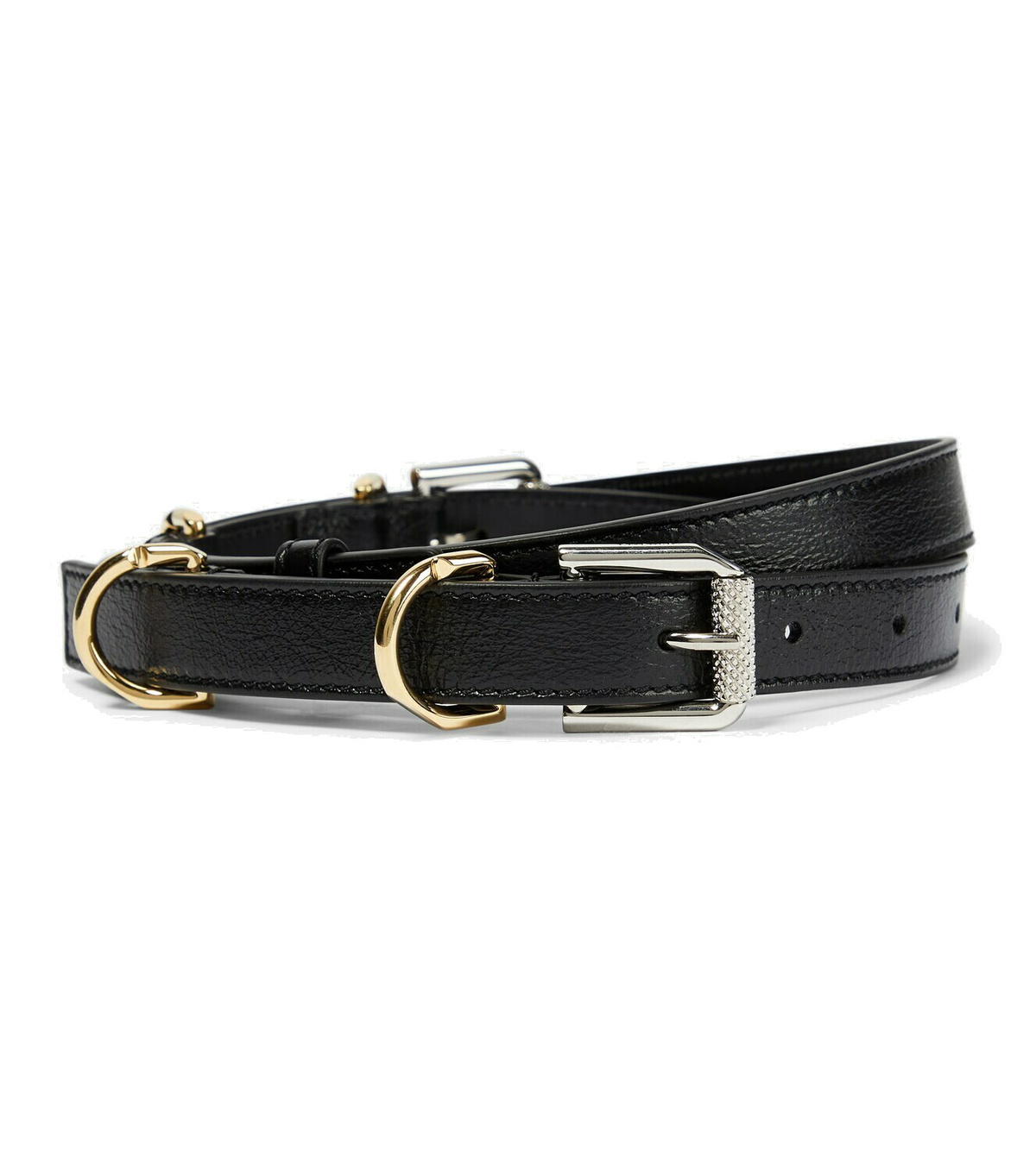 ワンピース GIVENCHY SS21 CHEMISIER WITH CHAIN BELT (BW212X130A_001) Givenchy Givenchy Chemisier With Chain Belt | baltini