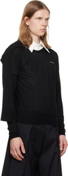 HODAKOVA Black Double Sleeve Sweater