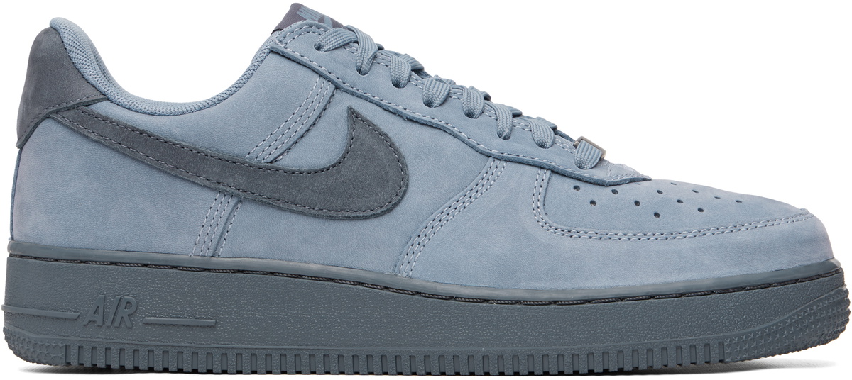 Nike Navy Air Force 1 Low Retro Premium Sneakers
