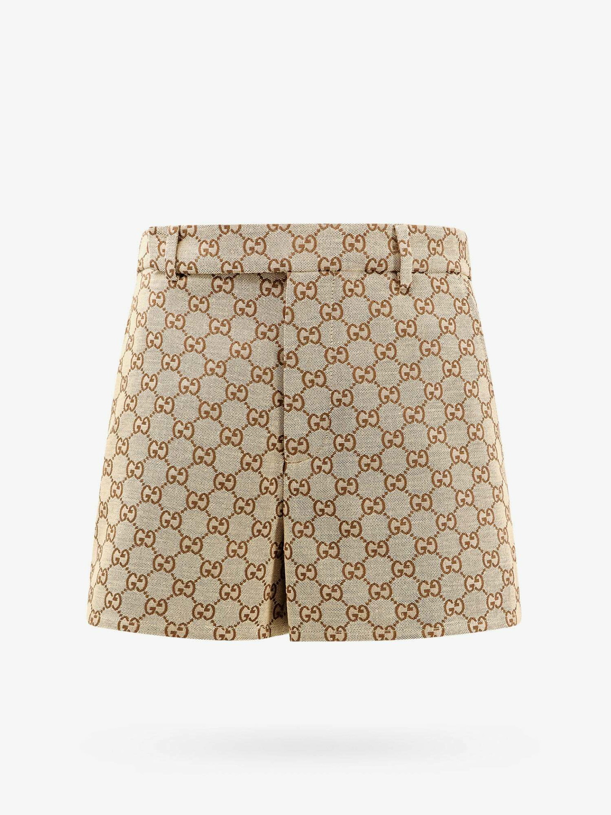 ショートパンツ GUCCI Woman Short Camel 820468Z8BZK 2580 788906_ZAF4S_2190_001_100_0000