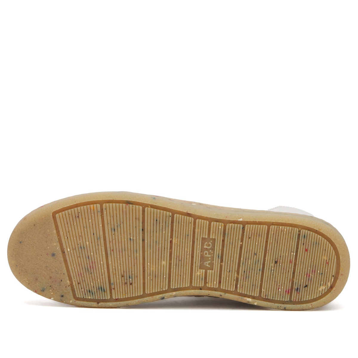 A.P.C. Men's Plain Sneaker in Beige