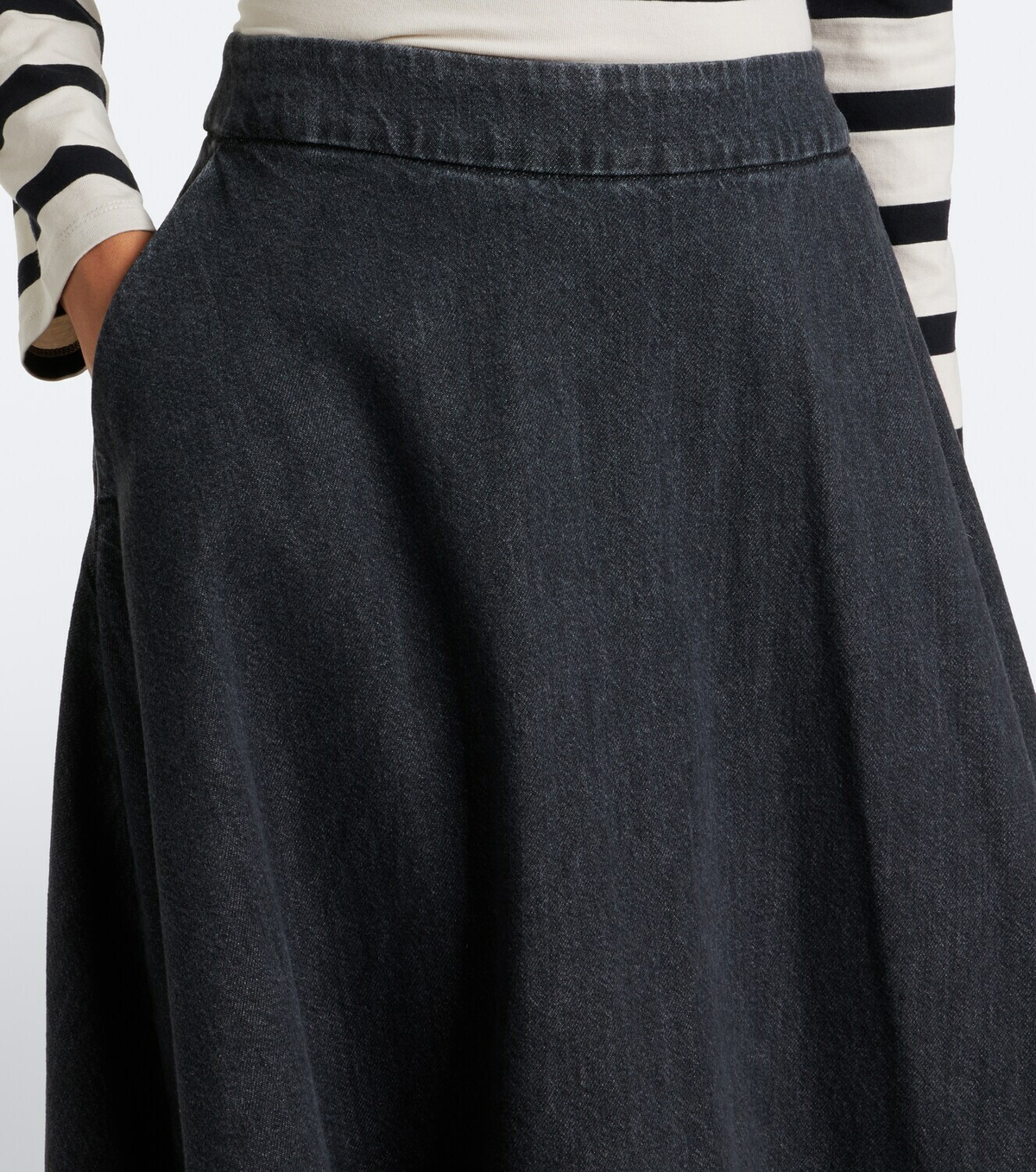 'S Max Mara Denim midi skirt