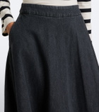 'S Max Mara Denim midi skirt