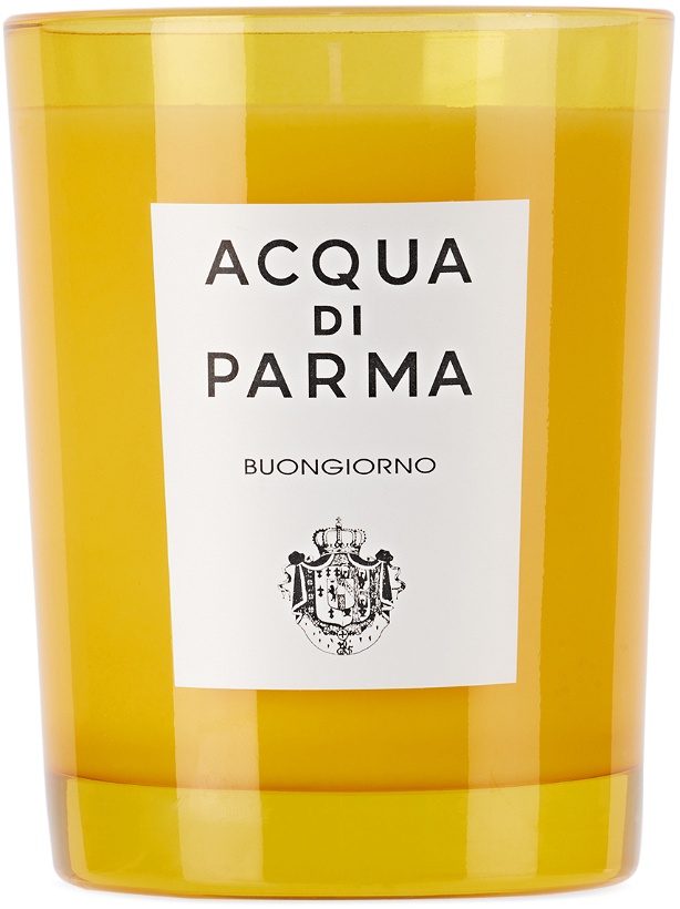 Photo: Acqua Di Parma Yellow Buongiorno Candle