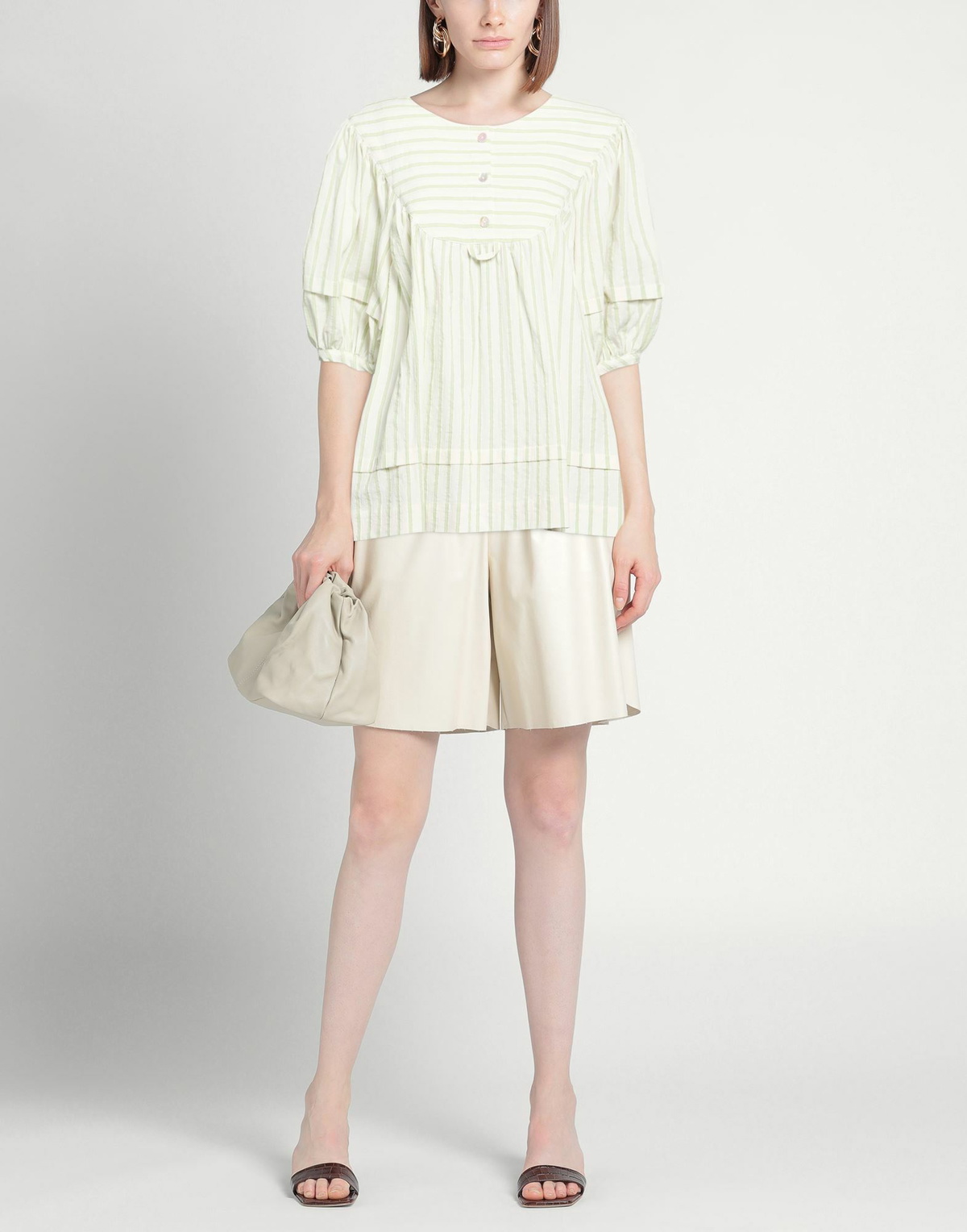 Cawley Womens Top in Beige