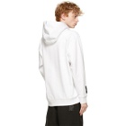 MCQ White Relaxed Hoodie
