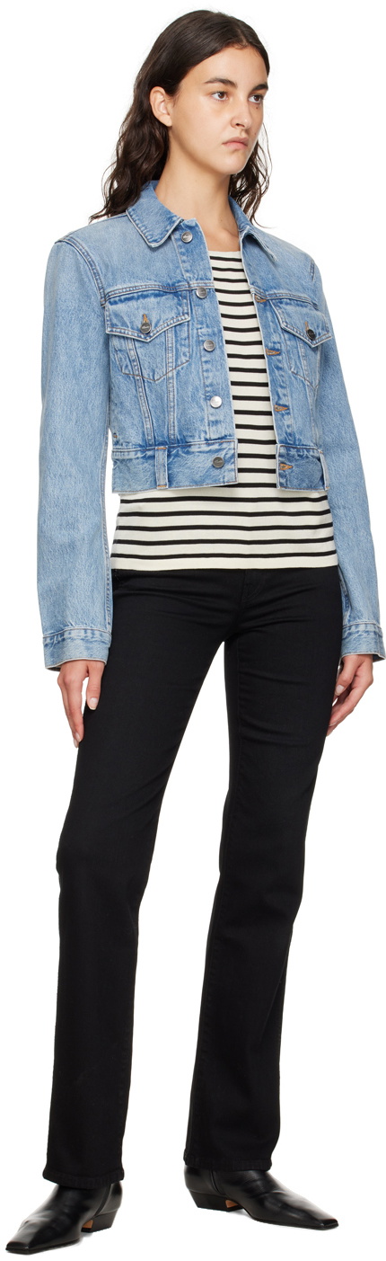 KHAITE Blue 'The Rizzo' Denim Jacket Khaite