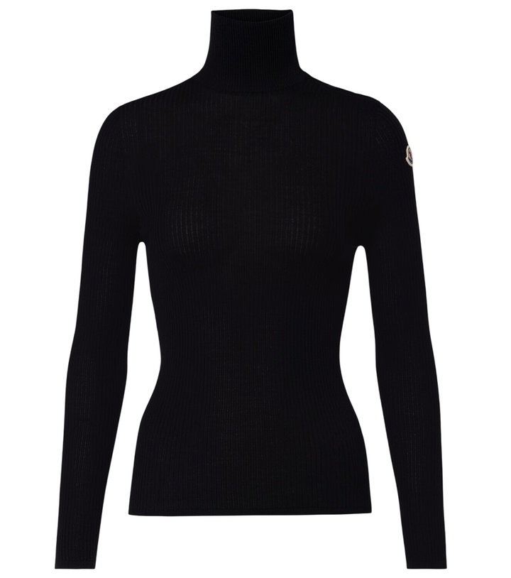 Photo: Moncler Virgin wool turtleneck sweater