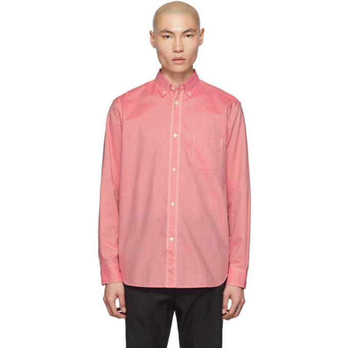 Photo: Comme des Garcons Homme Pink Oxford Shirt