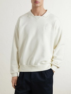 Polo Ralph Lauren - Wimbledon Logo-Embroidered Cotton Sweatshirt - White