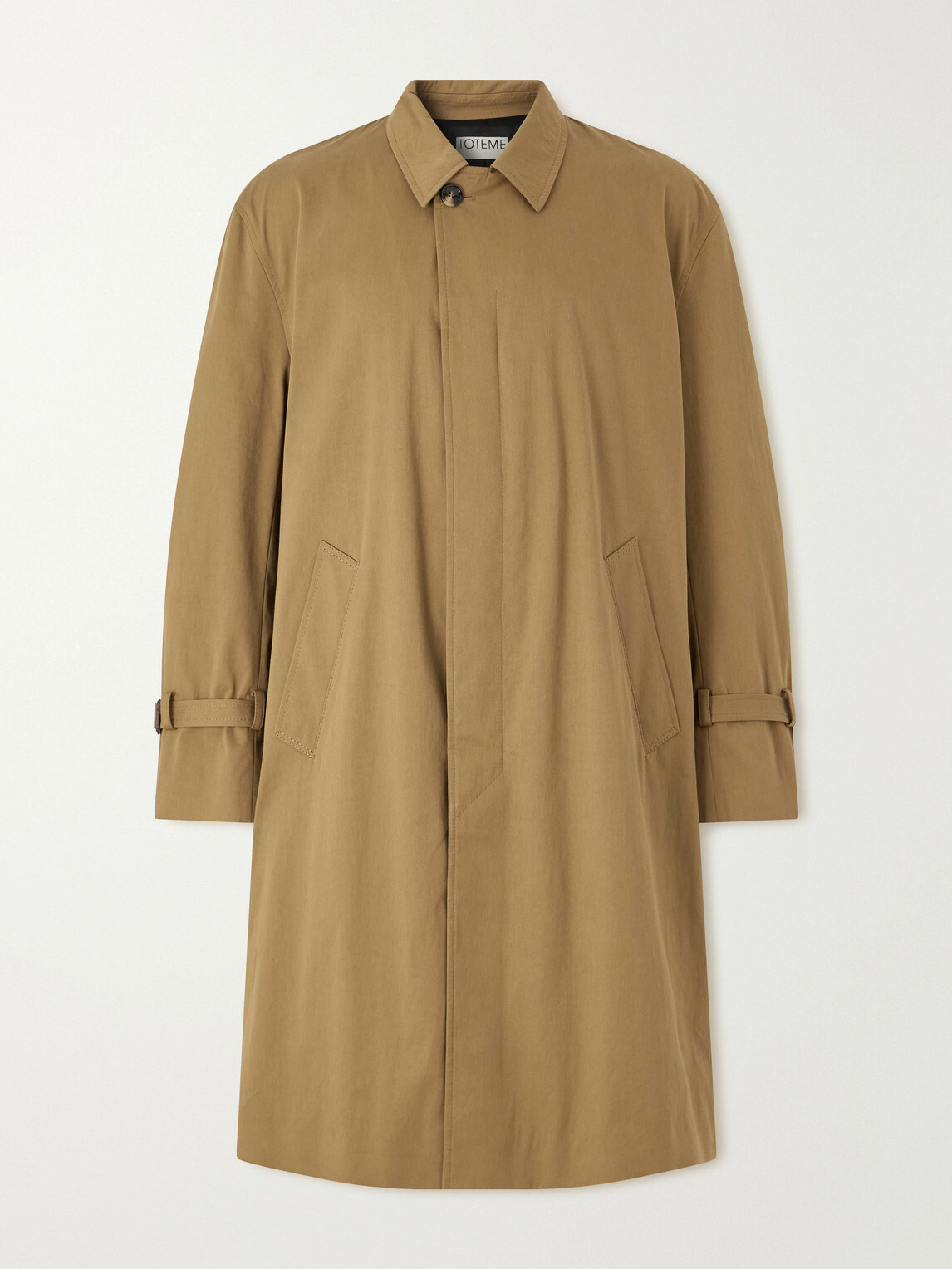 TOTEME - Cotton-Blend Trench Coat - Brown