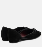 Herbert Levine 247 suede ballet flats