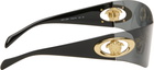 Versace Black Eclipse Wrap Sunglasses