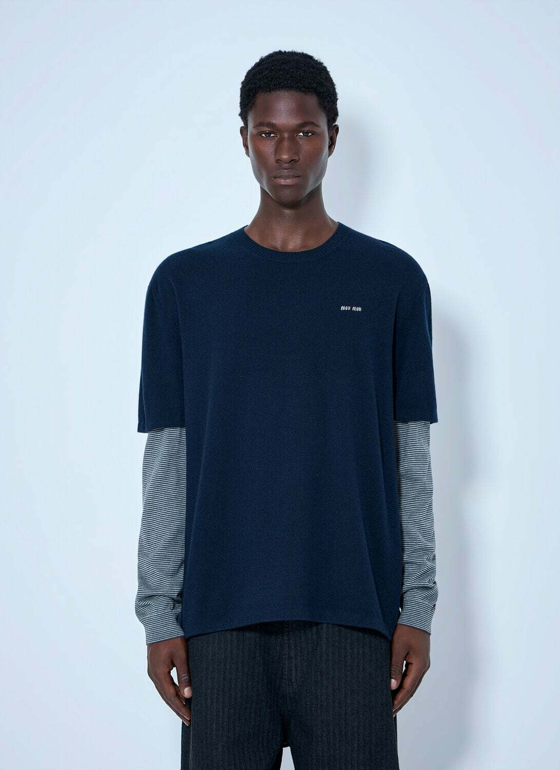 Miu Miu Wool And Cashmere Sweater