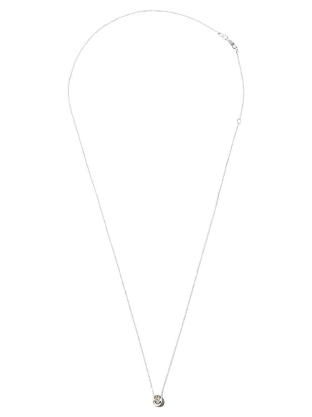 Photo: Le Gramme Sterling Silver Le 1g Polished Entrelacs Necklace