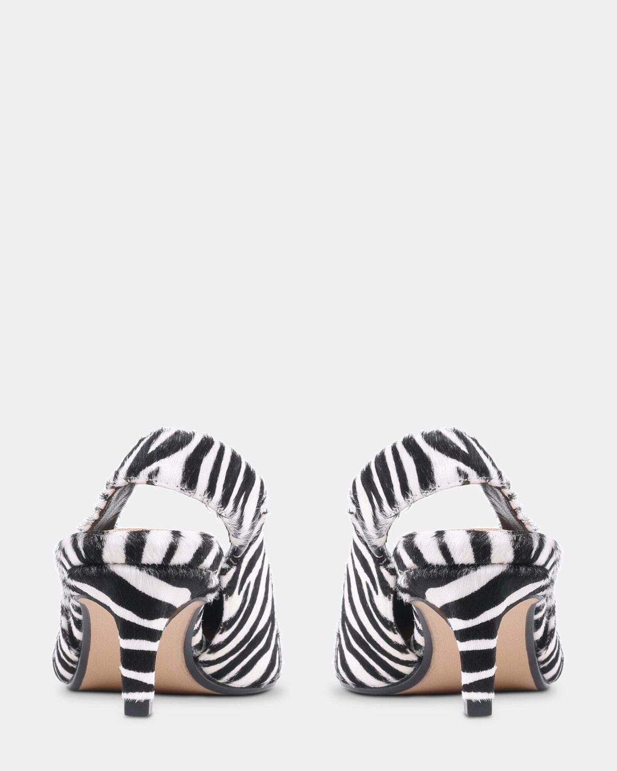 Steve Madden Carmen Heels in Zebra