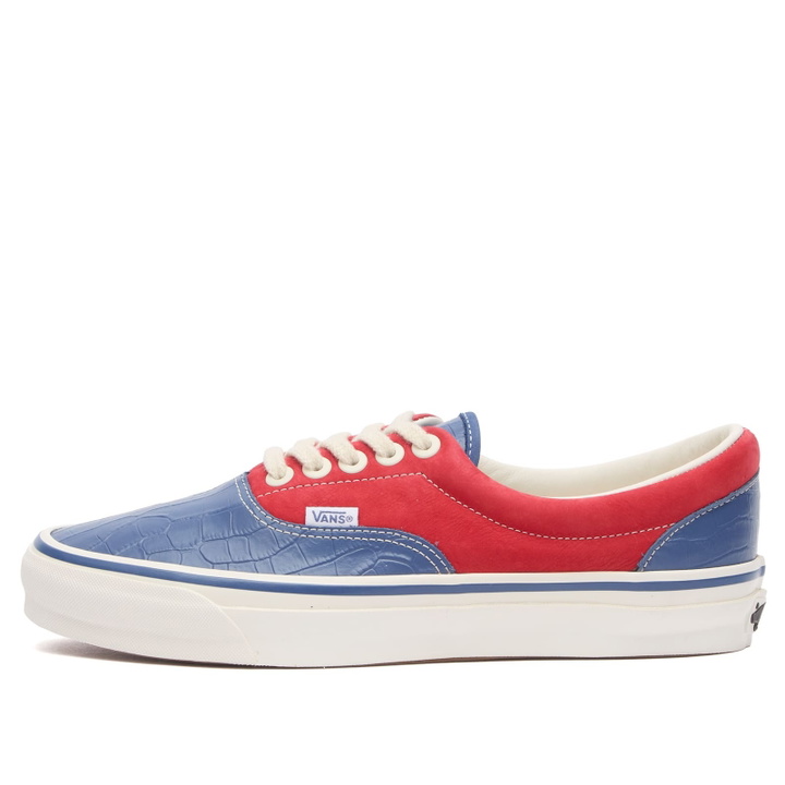 Photo: Vans OTW ERA 95 Vibram Sneaker in Navy/Red Patent