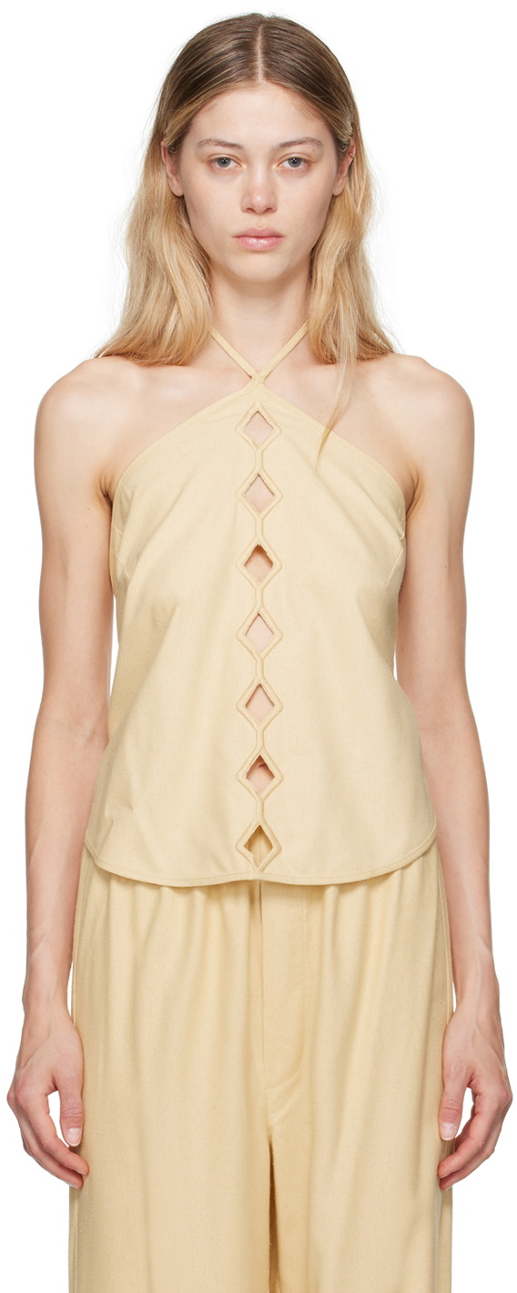 トップス Baserange / Cessa Ligo Top Baserange Cessa Ligo Top in Wild Silk Curated at Jake and Jones