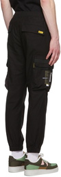 AAPE by A Bathing Ape Black Cotton Cargo Pants