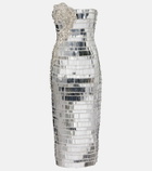 Rachel Gilbert Ariel embellished bustier gown