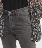 Goldsign The Morgan high-rise straight jeans