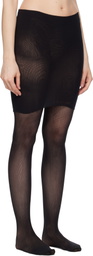 MARIE ADAM-LEENAERDT Black Collant Miniskirt