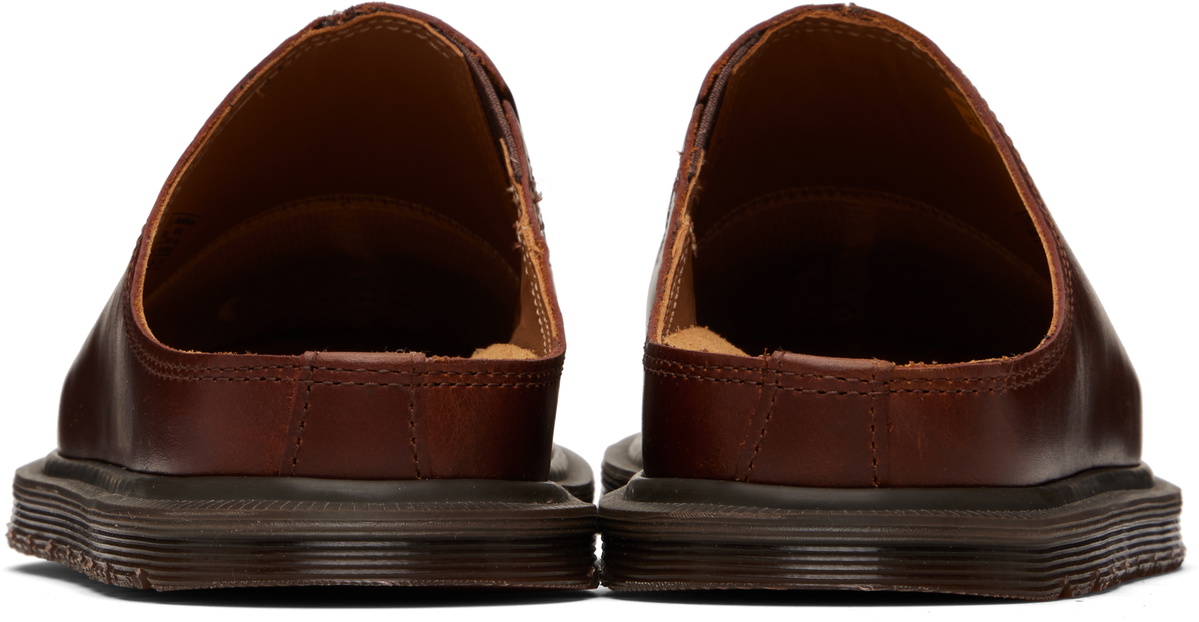 Dr. Martens Brown San Mule Slip-on Loafers