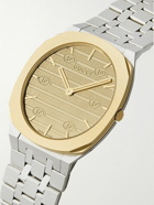 GUCCI - 25H 38mm Gold PVD-Plated Stainless Steel Watch
