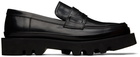 System Black Oversole Loafers