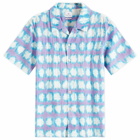 Paul Smith Men's Dyed Vacation Shirt in Blue